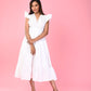 White Poplin Dress