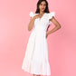 White Poplin Dress