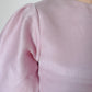 Pure Linen Puffy Sleeve Dress in Lavender